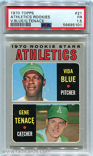 Vida Blue 1970 Topps #21