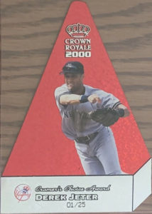 Derek Jeter 2000 Crown Royale Cramer's Choice Premiums #6 Red /25