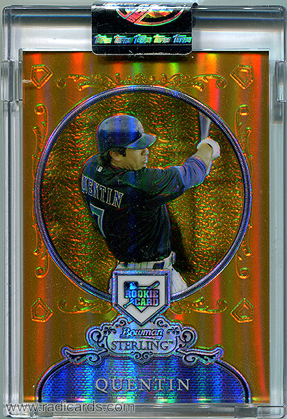 Carlos Quentin 2006 Bowman Sterling #BS-CQ Gold Refractor /10