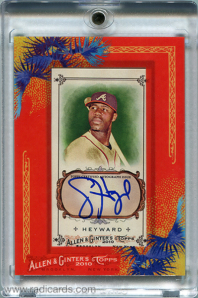 Jason Heyward 2010 Topps Allen and Ginter Autographs #AGA-JH