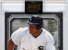 2022 Topps Archive Signature Series Frank Thomas Baseball Cards