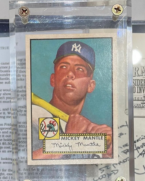 Mickey Mantle 1952 Topps #311