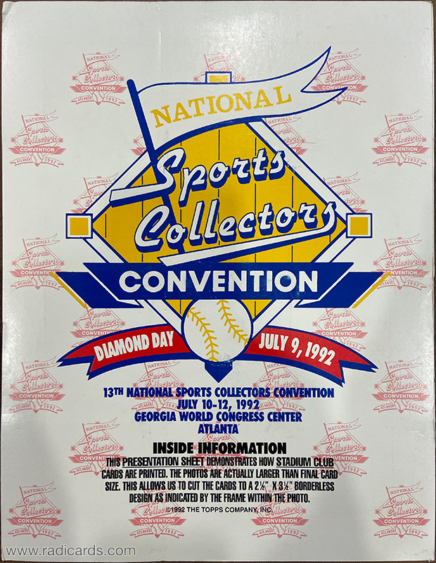 National Sports Collectors Convention