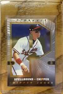 Chipper Jones 1997 New Pinnacle Spellbound #CJ4 Promo