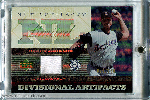 Randy Johnson 2007 Artifacts Divisional Artifacts #DA-RJ Limited /130