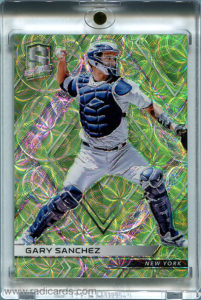 Gary Sanchez 2018 Panini Spectra #15 Neon Green /49