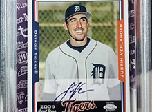 Justin Verlander Signed 11x14 Photo File JSA COA Detroit Tigers MVP CY HOF  Astro