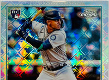 2022 Topps Chrome Logofractor Baseball Cards