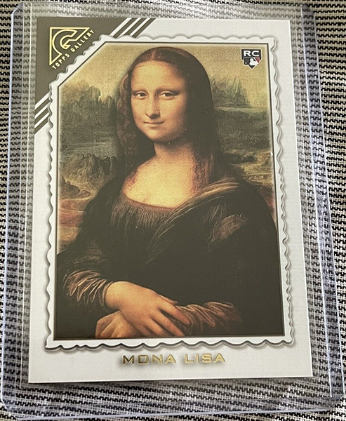 Mona Lisa 2022 Topps Gallery Works of Art Rookie Cards #WOA-1