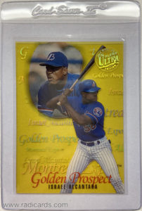 Israel Alcantara 1996 Ultra Golden Prospects Hobby #2 Gold Medallion