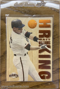 Matt Williams 1996 Ultra Home Run Kings #12 Gold Medallion