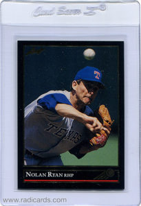 Nolan Ryan 1992 Leaf #41 Black Gold