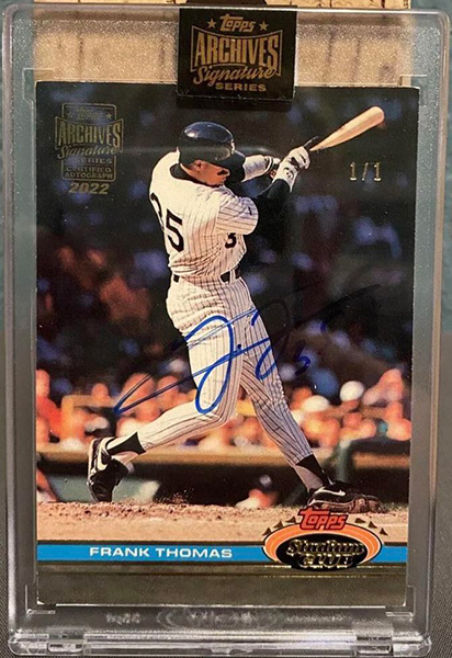 2022 Topps Archive Signature Series 1991 Stadium Club #57 /1a