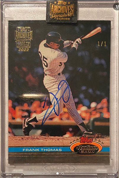 2022 Topps Archive Signature Series 1991 Stadium Club #57 /1b