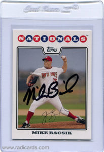 Mike Bacsik 2008 Topps #133