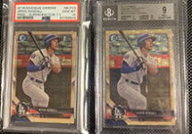 Did Topps Make Two Copies of the Jeren Kendall 2018 Bowman Chrome Prospects Superfractor?