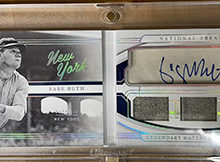 Panini Puts George Brett Cut Signature on Babe Ruth 2022 National Treasures Booklet