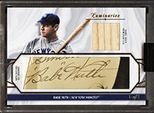 Babe Ruth 2022 Topps Luminaries Cut Signature Likely isn’t Genuine