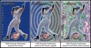 1998 Pinnacle Performers Swing for the Fences Baseball Cards
