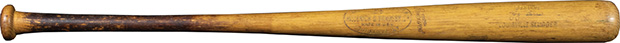 Yogi Berra Game Used Hillerick and Bradsby Bat