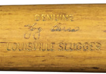 Yogi Berra Game-Used Bat from his Final Season Hits Back Yogi Berra Game-Used Bat from his Final Season Hits Back