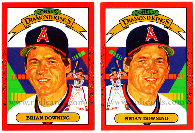 Brian Downing 1990 Donruss #10 B&A
