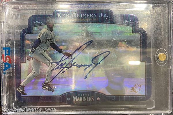 Ken Griffey Jr. 1996 SPx Commemorative Auto #KGA1