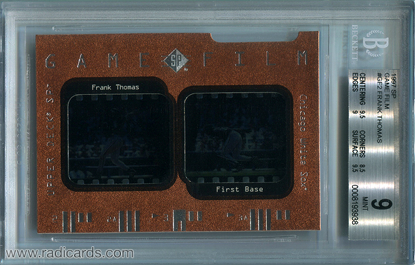 Frank Thomas 1997 SP Game Film #GF2 /500
