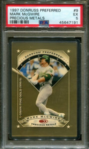 Mark McGwire 1997 Donruss Preferred Precious Metals #9 /100