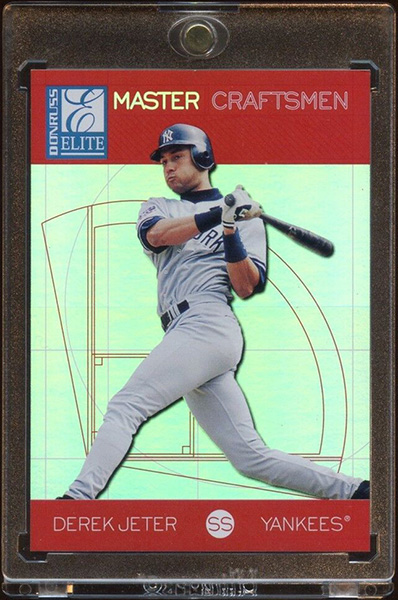 Derek Jeter 1998 Donruss Elite Master Craftsmen #8 /100