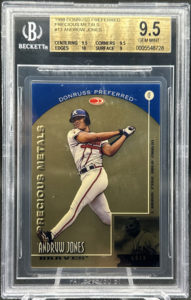 Andruw Jones 1998 Donruss Preferred Precious Metals #13 /50