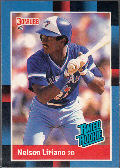 Nelson Liriano 1988 Donruss #32B