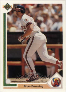Brian Downing 1991 Upper Deck #231A