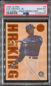 Ken Griffey Jr. 1996 Ultra Home Run Kings #6 Gold Medallion