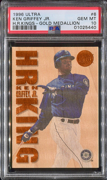 Ken Griffey Jr. 1996 Ultra Home Run Kings #6 Gold Medallion