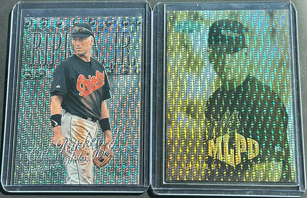 Cal Ripken Jr. 1999 Metal Universe #49 and #290 Gem Masters /1