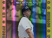 2001 Donruss Production Line Baseball Cards