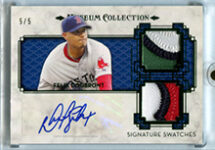 2014 Topps Museum Collection Signature Swatches Dual Relic Autographs Baseball Cards