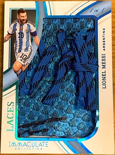 Lionel Messi 2022-23 Immaculate Collection Laces #1 /1