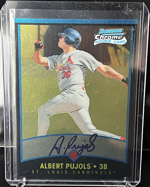 Albert Pujols 2011 Bowman Chrome Throwbacks #340