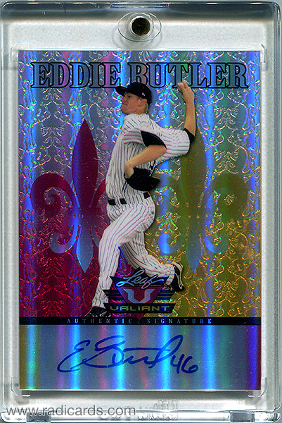 Eddie Butler 2012 Leaf Valiant Draft #VA-EB1 Red /1