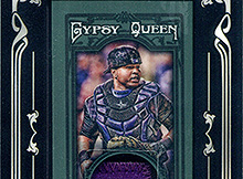 2013 Topps Gypsy Queen Framed Mini Relics Baseball Cards