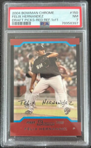 Felix Hernandez 2004 Bowman Draft #BDP150 Red /1