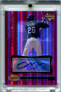 Delmon Young 2007 Bowman's Best Red #72b Red /1