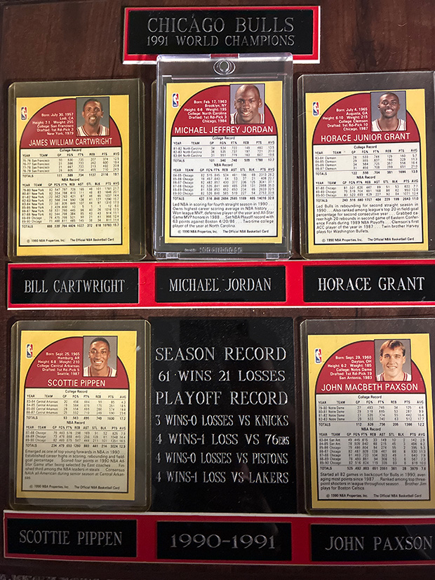 1990-91 Hoops Chicago Bulls Promos
