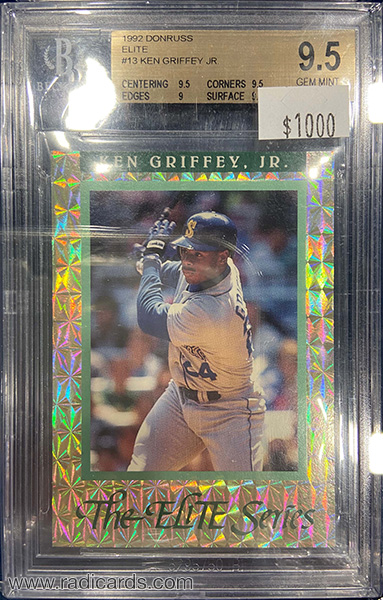 Ken Griffey Jr. 1992 Donruss Elite #13 /10,000