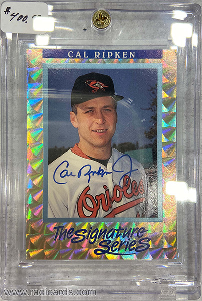 Cal Ripken Jr. 1992 Donruss Elite AU /5000
