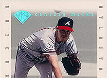 1996 Leaf Signature Extended Autographs Century Marks Baseball Cards