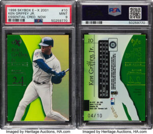 Ken Griffey Jr. 1998 E-X2001 #10 Essential Credentials Now /10