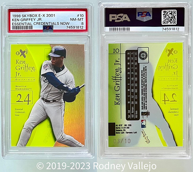 Ken Griffey Jr. 1998 E-X2001 #10 Essential Credentials Now /10